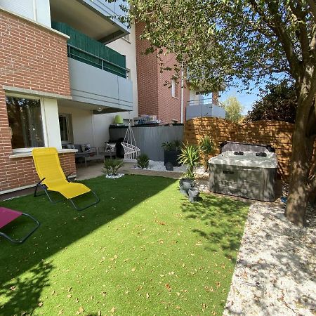 Le Jungle : T2 Avec Jardin Et Jacuzzi Apartment Blagnac Exterior foto